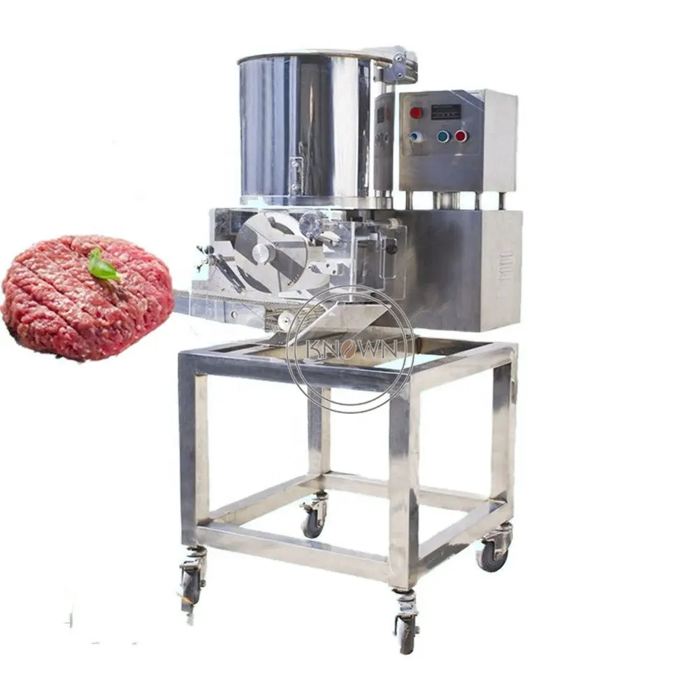 2022 ticari Hamburger Patty yapma makinesi Fast-Food balık et Burger sebze kabak köftesi makineleri pazarı