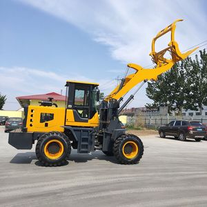 新型多功能3ton4t 5t四轮驱动前端装载机，带3吨发动机铲斗附件5吨额定负载 - Product Image 5