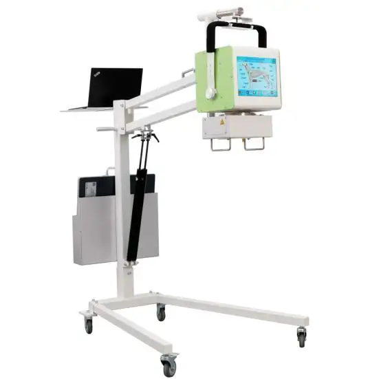 5 кВт, 100 мА, мобильная ветеринарная рентгеновская машина, ветеринарная цифровая рентгенографическая машина