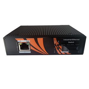 Fabrika fiyat endüstriyel PoE anahtarı IEEE802.3af/sunucu ve diğer cihazlar için standart 1 PoE portu 1SC portu - Product Image 6