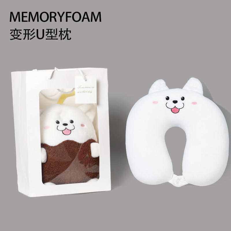 หมอนเปลี่ยนรูปทรงรูปแมว (กล่องของขวัญ)