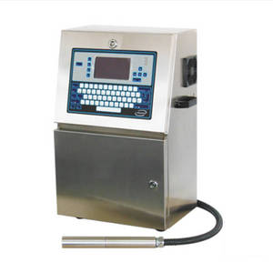 Sistema di codifica a getto d'inchiostro multilingue stampa cinese/inglese/grafica su plastica/metallo/carta - Product Image 1