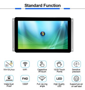 Open Frame 13 13.3 Inch Tft <strong>Panel</strong> Capacitive Touchscreen <strong>Display</strong> All in One Full hd <strong>Lcd</strong> Touch Screen Monitor - Product Image 2