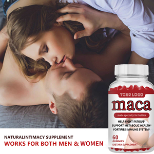 Maca Gummies Amino asitler mineraller ve vitamin organik Maca aralığı zengin kadınlar için kalça büyütmek için erkek canlılık geliştirmek - Product Image 5
