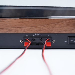 HifiサウンドLPEP2スピードビニールレコードプレーヤー、アルミニウムターンテーブルパッドとBluetooth入出力機能付き - Product Image 6