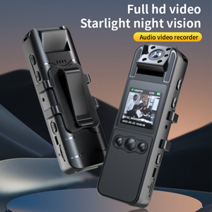 Starlight gece görüş eylem 1.3 ile vücuda takılan kamera inç renkli ekran H82 taşınabilir arka klip ses Video kaydedici kamera - Product Image 2