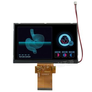 5.7 "นิ้ว FHD ภูมิทัศน์ TFT LCD หน้าจอสัมผัสอินเตอร์เฟซ LVDS 60ขาจอแสดงผล - Product Image 1