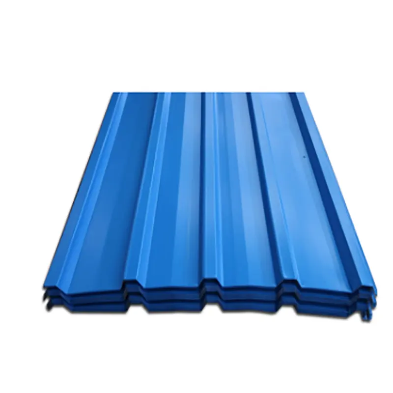 Tipo y color de fabricación de láminas para techos Lámina para techos galvanizada recubierta de color
