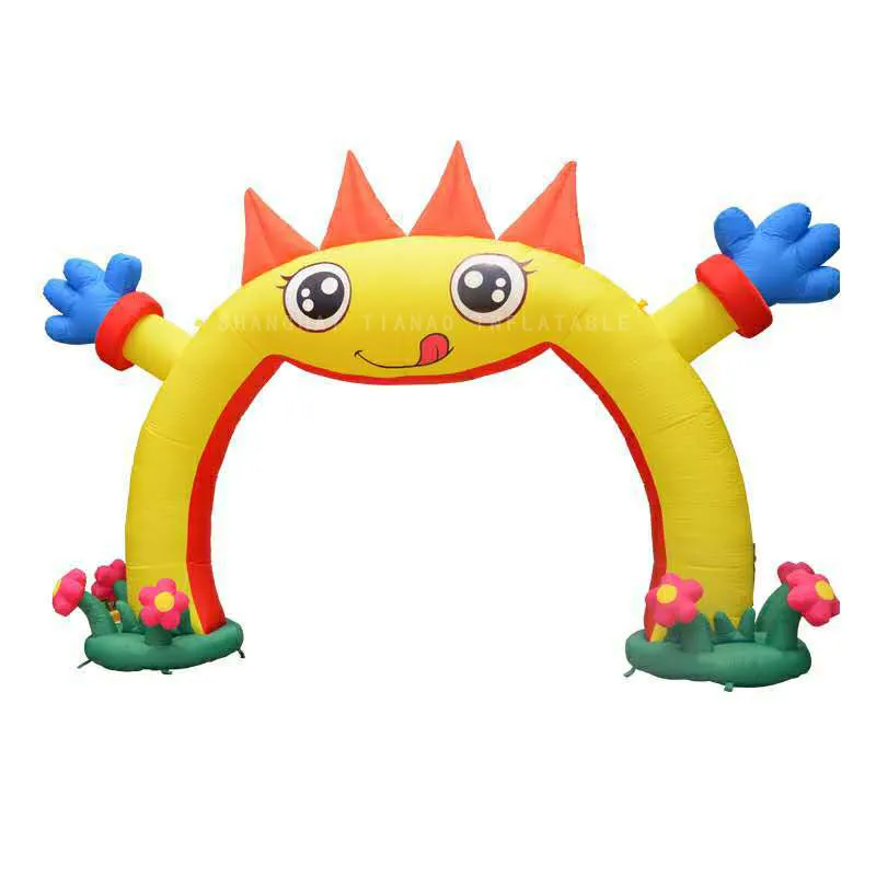 Inflatable cartoon arch Inflatable Christmas arch outdoor inflatable welcome arch for events