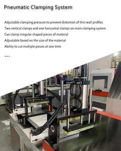 Einfaches Be-und Entladen für Aluminium-Metall metallurgie maschinen Automatische Diagonal schneid rohr maschine - Product Image 5