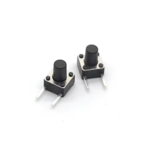 20 pezzi 6x6mm lato 2pin interruttore a pulsante Mini pannello PCB momentaneo tattile tattile interruttore DIP 2pin 6x6x4.3/5/6/7/8 MM 6*6*4.3MM - Product Image 4
