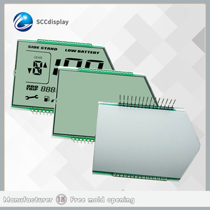 Benutzer definiertes SJXDGW007 HTN-Segment anzeige modul 7 Monochromer LCD-Bildschirm Spezial förmige Bildschirm module - Product Image 4
