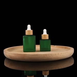 Tùy chỉnh màu sắc và logo <span class=keywords><strong>15ml</strong></span> tinh dầu thủy tinh nhỏ giọt chai tre mỹ phẩm chai với nắp tre - Product Image 4