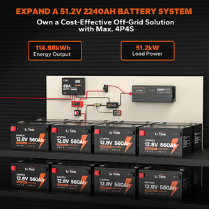 Chúng tôi Chứng Khoán 12V 560ah 25.6V 51.2V 1120ah LiFePO4 Pin 51.2kwh cho Hess <span class=keywords><strong>UPS</strong></span> thương mại & công nghiệp năng lượng dự phòng - Product Image 6