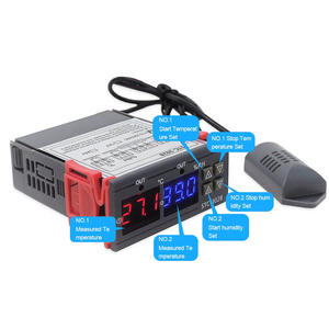 Controlador de temperatura del medidor de temperatura y humedad de la incubadora con alta precisión para uso en laboratorio - Product Image 2