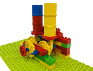 ICBlocks 1:8 Juego de bloques de codificación inteligente programable Modelo de juguete Bloques de construcción compatibles para ladrillos LGO para juego de ciencia preescolar - Product Image 6