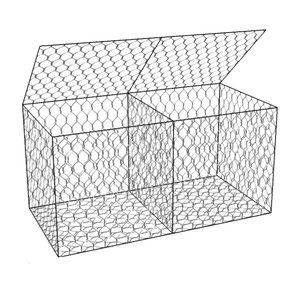 2m X 1m X 1m Hexagonal <strong>Mesh</strong> Cage Gabion <strong>Mesh</strong> - Product Image 1