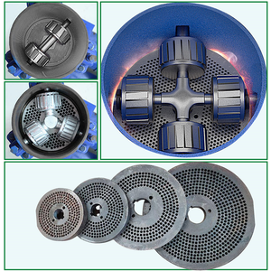 Heo Gà Gà Thức Ăn Granulator Pellet Pelet <span class=keywords><strong>Pelletizer</strong></span> Máy Động Vật Gia Cầm Bảng Nhỏ Máy Cho Gà Thức Ăn Cho Chó - Product Image 4