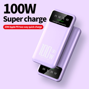 LOGO personalizado PD35W Delgado Super carga rápida 10000mAh tipo C Salida de entrada con linterna LED banco de energía USB dual 10000mAh - Product Image 4