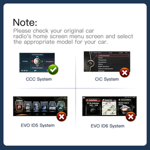 CARABC 8.8 inç orijinal ekran Android sistemi radyo BMW ccc için 1/3/5/x5/x6 serisi E60/E90/E87/E70/E71 dvd araba oyuncu android - Product Image 3