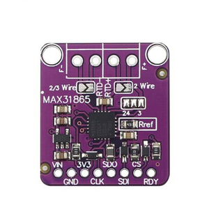 MAX31865 PT100 to PT1000 RTD-to-<strong>Digital</strong> Converter Board <strong>Temperature</strong> Thermocouple <strong>Sensor</strong> Amplifier Module 3.3V/5V For <strong>Arduino</strong>