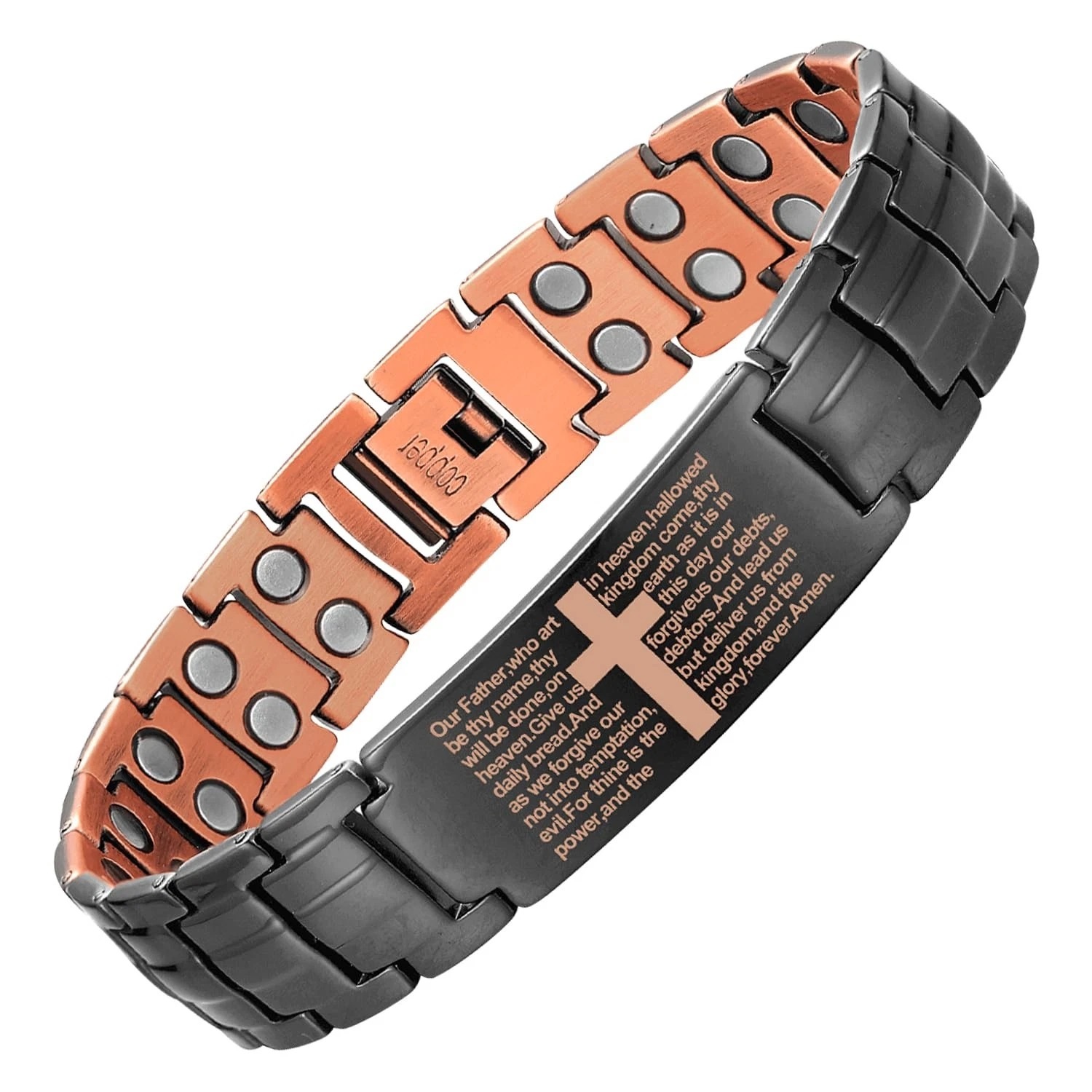 Copper +Black Cross