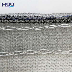 HDPE Gray Durable Construction Fall Protection <strong>Net</strong> Reinforced &amp; Weatherproof - Product Image 6