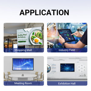 55 inch trung tâm mua sắm quảng cáo tương tác cảm ứng điện dung màn hình kinh doanh 1080P HD không thấm nước Màn hình cảm ứng cổng USB - Product Image 6