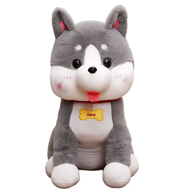허스키 강아지 패션 장난감 봉제 인형 장난감