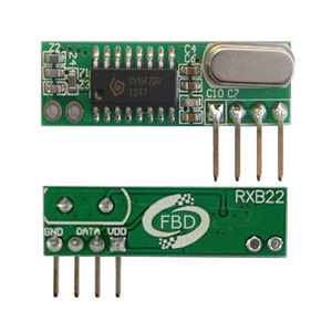 433 mhz supereterodina rf ricevitore e modulo trasmettitore 433 mhz telecomandi per arduino uno wireless modulo diy kit RXB22