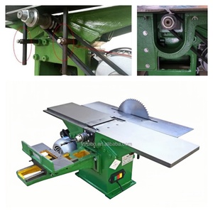 5 in 1 kombinasyon ağaç İşleme makinesi ahşap kesme dairesel testere ile kombine yüzey planya - Product Image 4