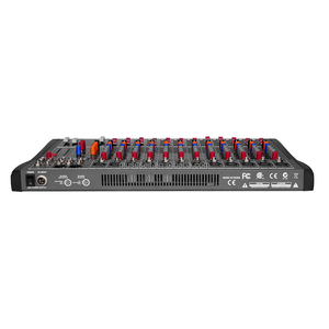 E/CT12 USB 48V Phantom Power DJ <strong>Controller</strong> 12 Channel Mixing Console Studio Audio Mixer for <strong>Computer</strong> Recording Sound <strong>Controller</strong> - Product Image 3