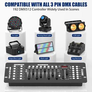 DMX512 <strong>Controller</strong> 192 Channel <strong>DMX</strong> Light <strong>Controller</strong> <strong>DMX</strong> Consoler <strong>DMX</strong> <strong>Controller</strong> for Dj Lights Party Bar Disco Club Stage Lights