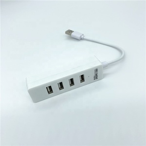ESC-211迷你4端口USB 2.0集线器转换器超薄私人充电工具，用于电脑笔记本电话ROHS FCC认证数据 - Product Image 2