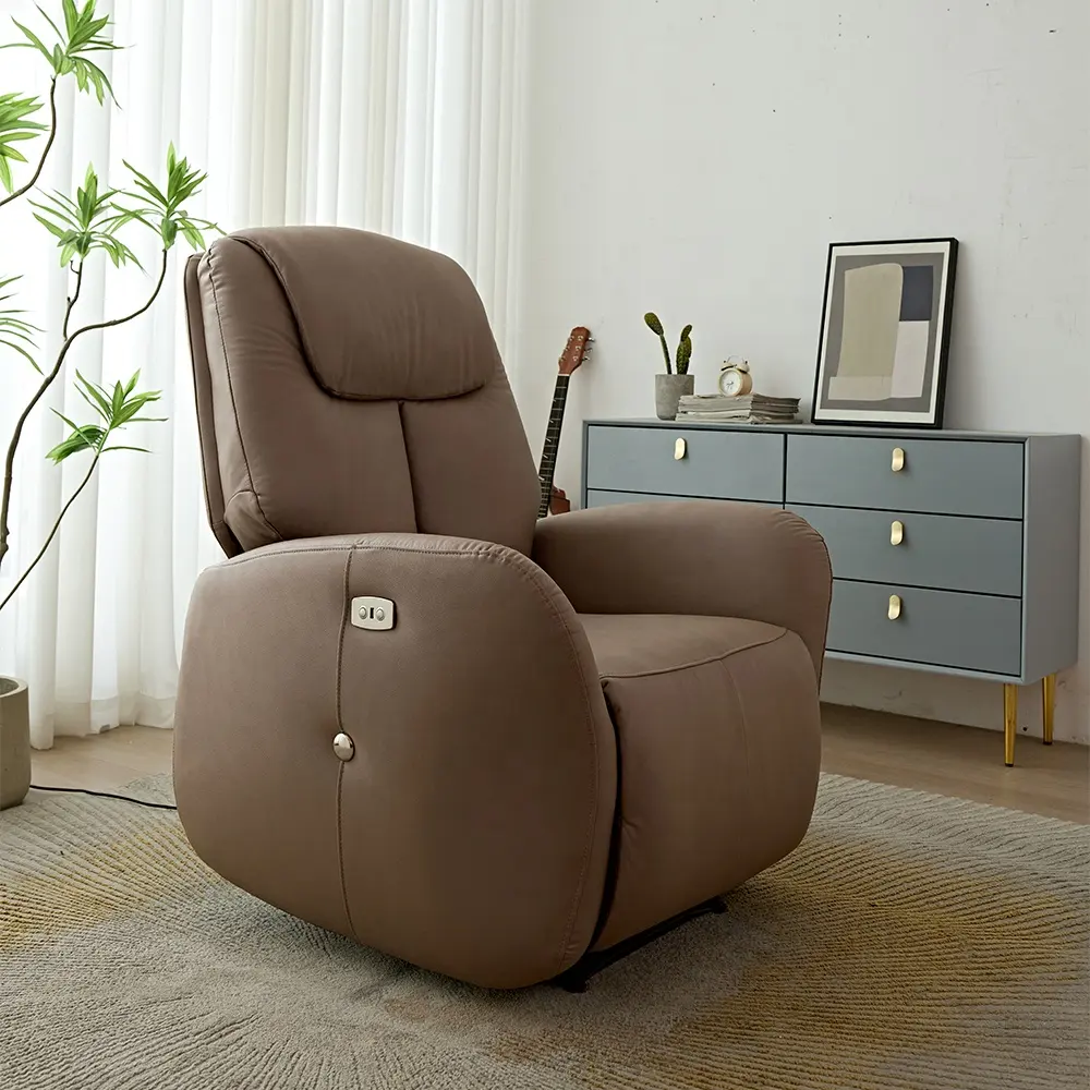 Professional Factory Direct Metal Frame Modern Multifunction Power Recliner with USB Port For House Indoor