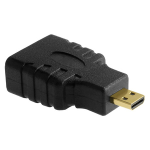 价格便宜的镀金微型HDMI适配器微型HDMI公至HDMI母适配器转换器连接器支持4K 3D - Product Image 5