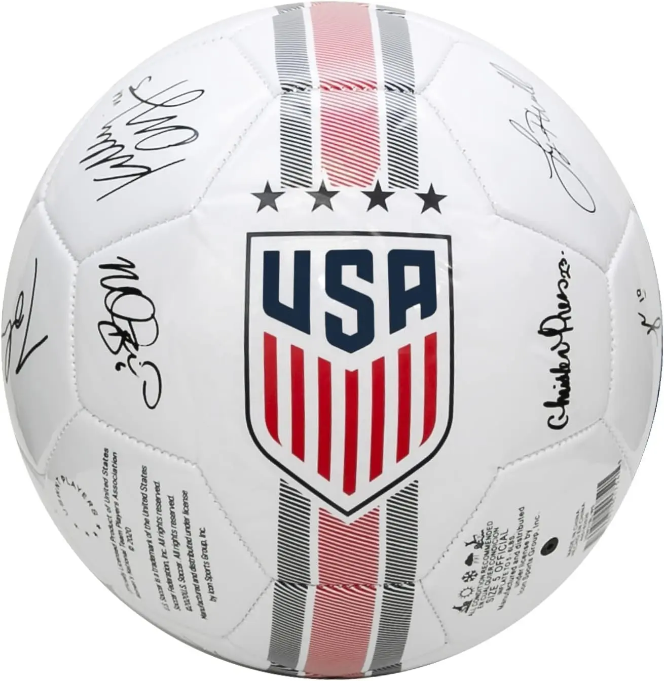 Sports U.S. Soccer Signature USWNT Tamaño 4 Balón de fútbol USA SOCCER