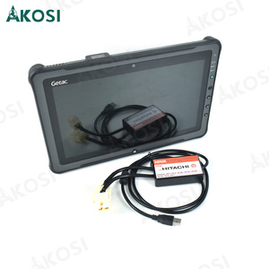 Getac F110 Tablet + MPDR Software 3,9 probador de herramienta de diagnóstico de alta resistencia para Hitachi 2017, 2, 1, 2, 3, 2, 3, 2, 3, 4, 4, 4, 4, 5, 2