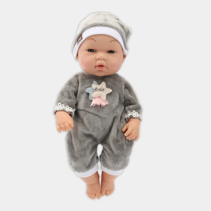 12 इंच सिमुलेशन थोक पुनर्जन्म बच्ची गुड़िया कपास भराई नरम शरीर गुड़िया हस्तनिर्मित शिशुओं गुड़िया लड़कियों के लिए