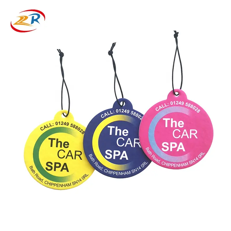 Promotional sale customized own logo brand design funny air fresheners