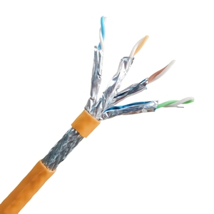 CAT6A CAT7 CAT8 FTP cavo di rete LAN veloce velocità 10G cavo in rame con PVC giacca per uso interno 100m 305m 1m lunghezze disponibili