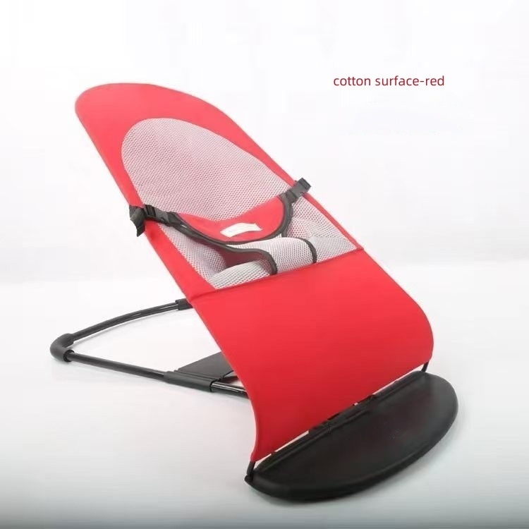 Surface en coton rouge