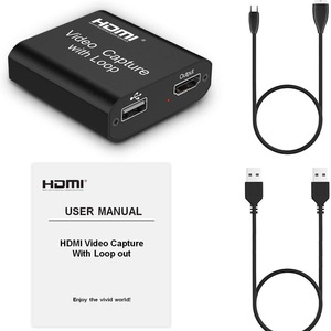 Usb 3.0 Hdmi 4k视频采集卡Hdmi转Usb游戏采集器视频采集器usb记录直播直播 - Product Image 6