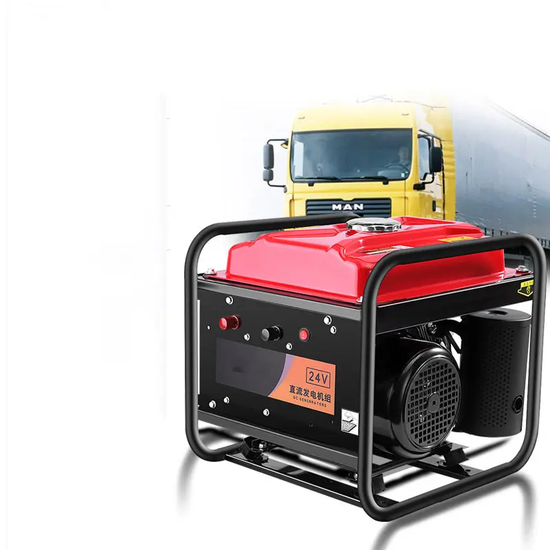 24V small Gasoline Generator for air conditioner in Car Truck