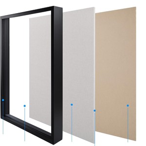 Homco 23.6*31.5Inch Màu Đen Gỗ Bóng Hộp Jersey Khung Hiển Thị Trường Hợp Bóng Đá Bóng Rổ Plexiglas Tùy Chỉnh Bóng Hộp - Product Image 5