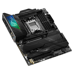A.SUS ROG STRIX X670E-F GAMING WIFI Motherboard wth <span class=keywords><strong>2</strong></span> x cabos SATA 6 Gb/s suportam AMD Ryzen Série 7000 CPU 7900X/7950X/7600