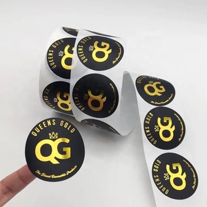 Özel kendinden yapışkanlı vinil çıkartmalar Logo çıkartması su geçirmez etiket baskı rulo etiketleri - Product Image 2