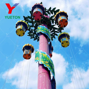 Chính phủ Đấu Thầu Dự Án Công viên giải trí manege thu hút dù dọc tham quan tháp nhảy rơi tự do cưỡi để bán - Product Image 5