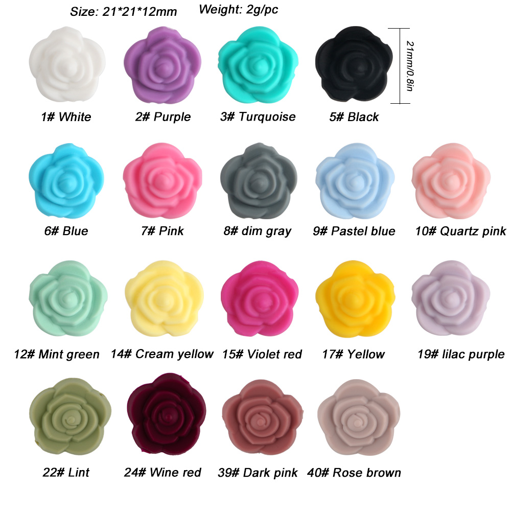 Mélange de perles de fleurs SA33