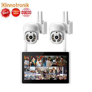 Innotronik PTZ Camera 4CH 8CH 10.1&quot; Screen NVR Kit Monitor P2P Auto Track <strong>Security</strong> <strong>System</strong> <strong>Intercom</strong> Smart Home Surveillance CCTV - Product Image 2